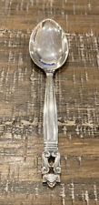 Georg Jensen Acorn STERLING Silver TEASPOON Spoon 6 1/8” Denmark picture