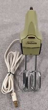 Vintage SUNBEAM Mixmaster 3 Speed Electric Hand Mixer Beater Blender Mod 50-60CY picture