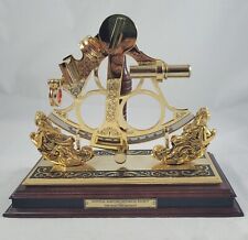 National Maritime Historical Society The Maritime Sextant Franklin Mint Brass picture