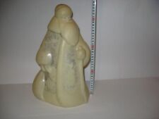 Big Plastic Santa Claus Russian Ded Moroz Christmas USSR figurine Vintage 5157 picture