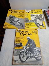 Vintage Motorcycle Motorbike Bike 1965/66 3 Magazines Motor Cycle picture