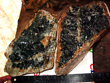 2  XLARGE PIECES OF PRIMO PICASSO MARBLE,ROUGH,CAB,SLAB,LAPIDARY,SPECIMEN 27+LBS picture