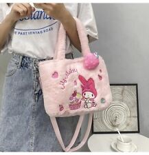 Sanrio Hello Kitty Plush Bag Kuromi Cinnamon Shoulder Bag Backpack Tote Bag picture