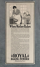 1914 Royal Baking Power PRINT AD When Mother Bakes Absolutely Pure 5 x 10.25 picture