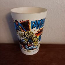 Vintage 1977 Fantastic Four Running Marvel Comics 7-11 Wide Slurpee Cup picture