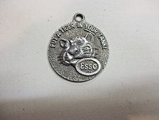 Vintage ESSO Put A Tiger In Your Tank Keychain Happy Motoring Key Club Mail Drop picture