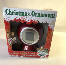 Sakar 14690 1.5-inch Digital Photo Frame (Christmas Ornament, Red) picture