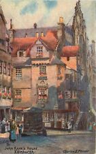 Postcard UK C-1910 Tuck Edinburgh Scotland Paint Texture 23-7759 picture