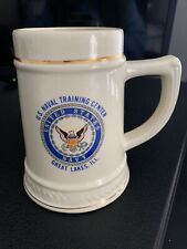 Vintage U.S. Naval Training Center Great Lakes, Ill. beer stein, 6