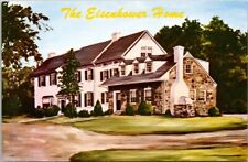 Postcard Pennsylvania Gettysburg President Eisenhower's Home c1960s PA Vintage picture