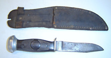 Vintage -Remington UMC RH28-Rubber Handle Fixed Blade Knife picture