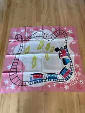 Disney Mary Blair Casey Junior Bon Voyage 100% Silk Scarf Pin Up Couture picture