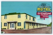 c1950s Hollywood Motel No. 2 Lundy's Lane Niagara Falls Ontario Canada Postcard picture