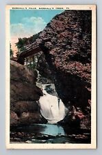 Marshall's Creek PA-Pennsylvania, Marshall's Falls, Antique, Vintage Postcard picture