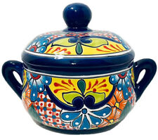Talavera Lidded Pot Large 14