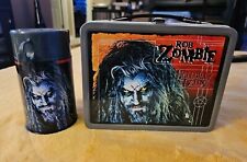 Rob Zombie Hellbilly Deluxe Metal Lunch Box w/ Thermos NECA Vintage 2001 picture