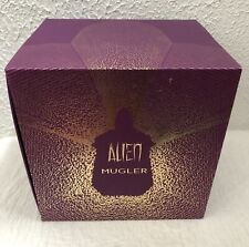 THIERRY MUGLER ALIEN GIFT SET BOX WITH 2 SIDE DRAWERS *BOX ONLY* Purple & Gold picture