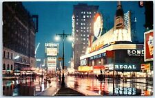 Postcard - Nighttime at Times Square - New York City, New York picture