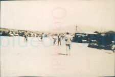 1934 Greece Glyfada Beach  3x2