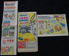[ 1960s Kool-Aid Newspaper Ads - BUGS BUNNY / Looney Tunes - Vintage Lot Of 3 ] picture