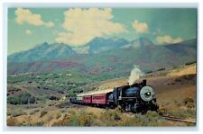 c1940s The Heber Creeper Train Locomotive Unposted Vintage Postcard picture