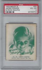 1933 Ridley's #20 Jackie Cooper Screen Snappie PSA 4 POP 1 None Higher picture