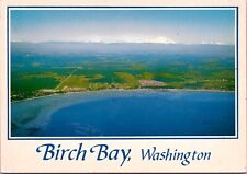 Aerial View of Birch Bay Washington near Blaine, Washington - Postcard picture