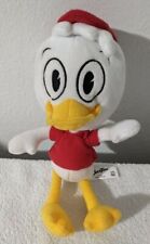 Disney Store DuckTales Huey 10” Stuffed Plush Toy Stitched Eyes Red Shirt & Hat picture