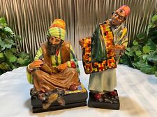 Two Royal Doulton Figurines- Cobbler & Carpet  Seller - picture