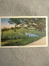 Greetings From Dover, NH Vintage Linen Postcard #17 picture