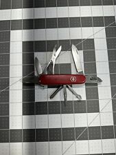 Victorinox Super Tinker Swiss Army Pocket Knife Red SCALES LOOSE STIFF PARTS 676 picture