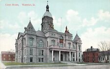 Waterloo Court House Iowa Postcard LP31 picture