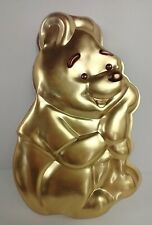 Vintage Walt Disney Wilton Gold Winnie The Pooh Cake Baking Pan Mold # 515-401 picture