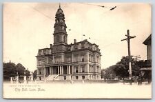 City Hall 1906 Lynn Massachusetts Vintage Postcard picture