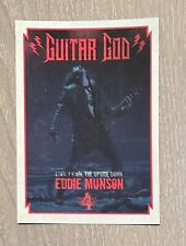 2023 Topps Zerocool Stranger Things CS9 Guitar God Eddie Munson Video Store Ad picture