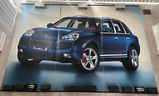 PORSCHE OFFICIAL CAYENNE TURBO S SHOWROOM VINYL DISPLAY POSTER 2006 picture