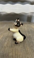 Hagen Renaker Miniature Mini Early Seated Siamese Cat Kitten Figure Figurine picture