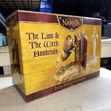 Disney WETA COLLECTIBLES CHRONICLES OF NARNIA LION & WITCH BOOKENDS 830/3500 NIB picture