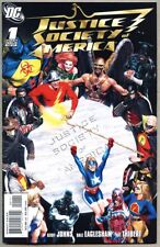 Justice Society Of America #1-2007 nm 9.4 1st Cyclone Standard cover Alex Ross picture