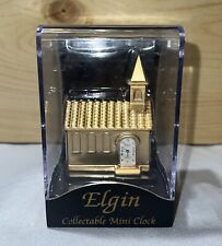 Vintage Elgin Cathedral Mini Clock picture