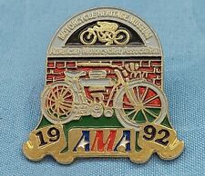 1992 AMERICAN MOTORCYCLE MUSEUM AMERICAN MOTORCYCLIST ASSOCIATION PIN NEW picture