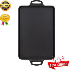Cast Iron Baking Pan Nonstick Home Cookie Sheet Baking Pan Tray Easy To Clean US picture