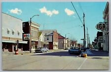 Postcard West Mansfield Street New Washington Ohio *C8560 picture