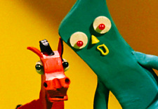 GUMBY Photo Magnet @ 3