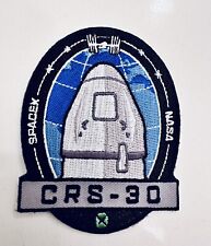 Original SPACEX CRS-30 DRAGON ISS RESUPPLY MISSION PATCH 3” NASA FALCON 9 picture