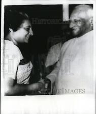 1969 Press Photo Indira Gandhi - nee10576 picture