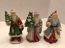 Pucci Vintage Santa Figurines Lot Of Four  picture