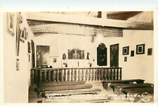 RPPC Frashers Foto Ramona's Marriage Place Chapel Interior San Diego CA picture
