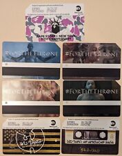 WU-TANG-Game of thrones-Bape- NYC MetroCards, Expired-Mint Condition picture