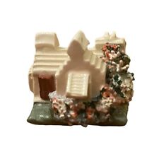 Bermuda Cottage Signed Robert Massey Miniature Handmade Ceramic House 1.5